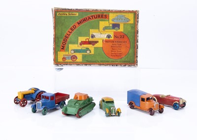 Lot 3 - A Hornby Series (Dinky Toys) Modelled Miniatures 22 Motor Vehicles Gift Set