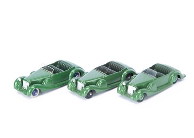Lot 5 - A Dinky Toys 38c Lagonda Sports Coupe Trade Box