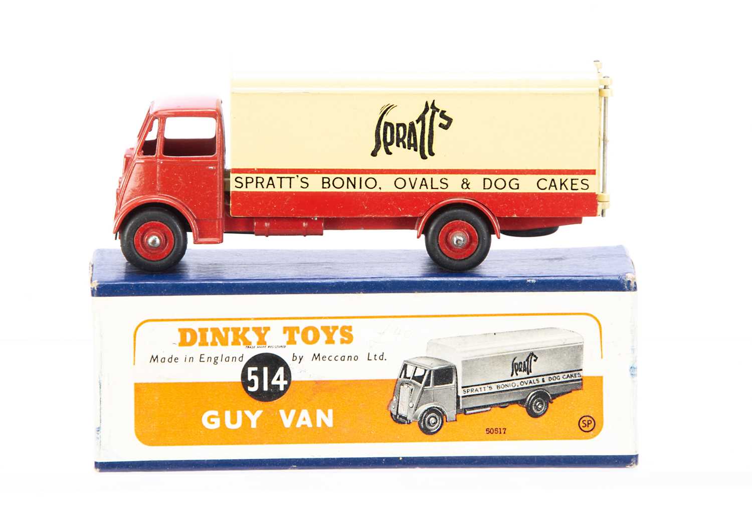 Lot 18 - A Dinky Toys 514 Guy 'Spratts' Van
