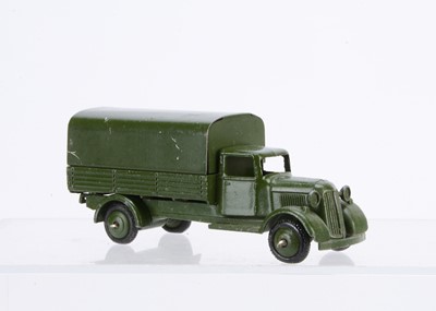 Lot 50 - A South African Dinky Toys 25b SADF Army Covered Wagon