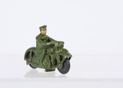 Lot 53 - A South African Dinky Toys 37c SADF Dispatch Rider