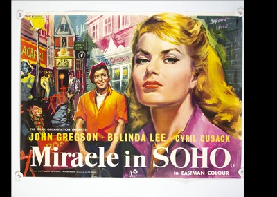 Lot 59 - Miracle In Soho (1957) Quad Poster