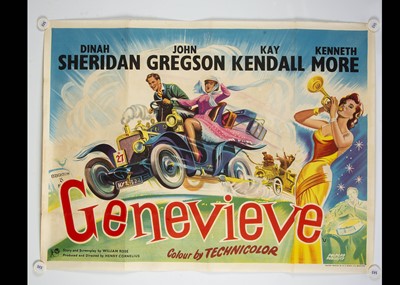 Lot 73 - Genevieve (1957) Quad Poster