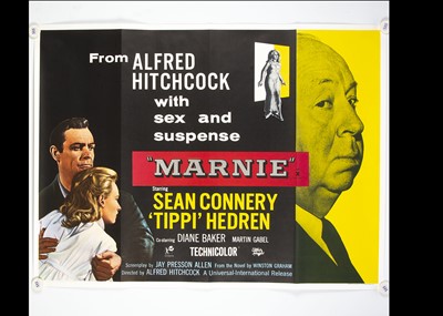 Lot 88 - Marnie (1964) Quad Poster