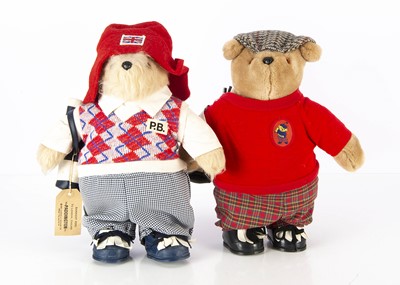 Lot 314 - A Gabrielle Designs Paddington  Bear dressed as a golfer