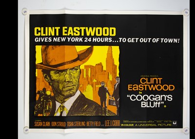 Lot 116 - Coogan's Bluff (1968) Quad Poster