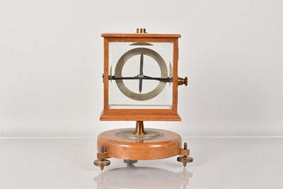 Lot 165 - A mahogany cased Dip Circle/Needle Dip
