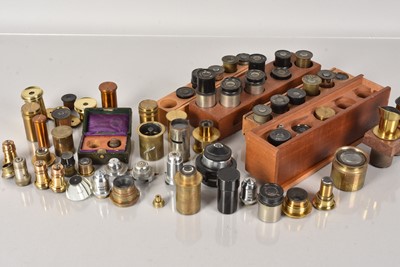 Lot 259 - A large collection of Objectives and Eye Pieces