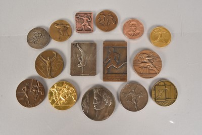 Lot 486 - An assortment of Sporting Medallions