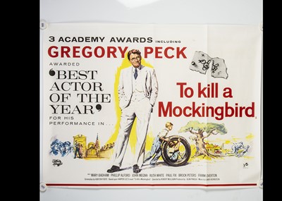 Lot 182 - To Kill A Mockingbird (1964) Quad Poster
