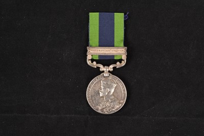 Lot 711 - An India General Service medal with Waziristan 1921-24 clasp