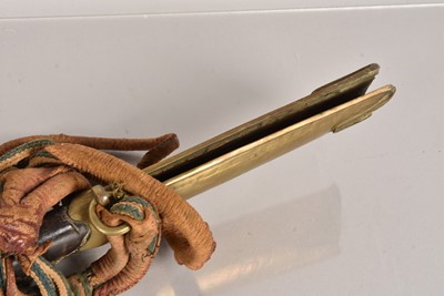 Lot 886 - A Persian Shamshir