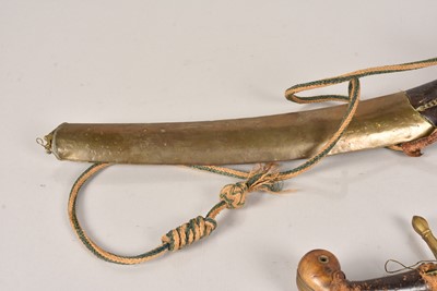 Lot 886 - A Persian Shamshir