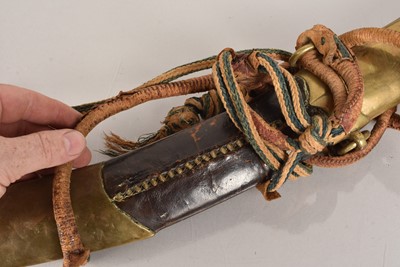 Lot 886 - A Persian Shamshir