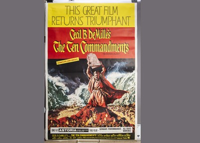 Lot 240 - The Ten Commandments Bus Stop Poster