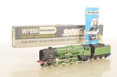Lot 518 - Wrenn 00 Gauge W2237 Southern Railway lime green West Country Class 21C109 'Lyme Regis' Locomotive and Tender