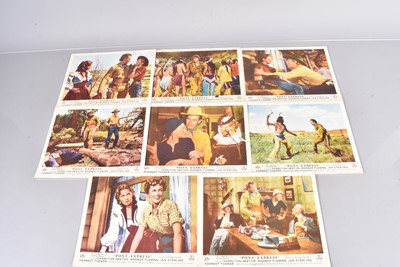 Lot 310 - The Pony Express Lobby Cards / Front of House Stills