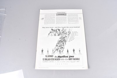 Lot 380 - The Magnificent Seven Pressbook / Campaign Book