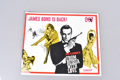 Lot 390 - From Russia With Love Synopsis Sheet