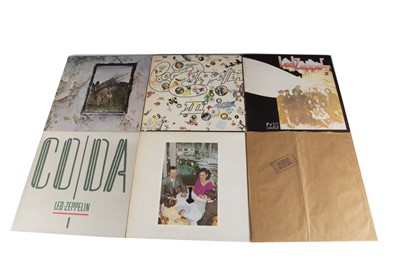 Lot 24 - Led Zeppelin / Solo LPs