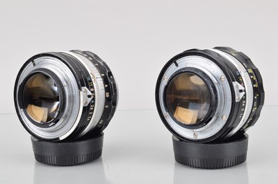 Lot 73 - Two Nippon Kogaku Nikkor-S Auto 50mm f/1.4 Non Ai Lens