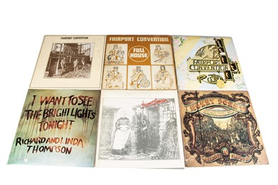 Lot 48 - Fairport Convention / Richard Thompson LPs