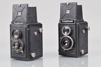 Lot 613 - Two Voigtländer Brillant Cameras