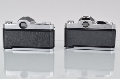 Lot 773 - Two Nikon Nikkormat SLR Cameras