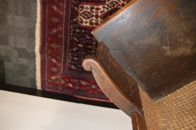 Lot 80 - A distinctively shaped antique Orkney chair