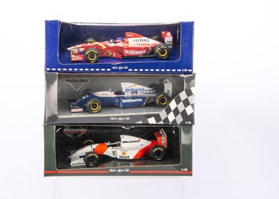 Lot 129 - Paul's Model Art 1:18 Scale Formula 1 Racing Car Models