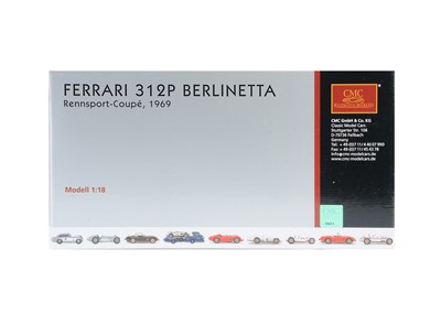 Lot 207 - A CMC 1:18 Scale Ferrari 312P Berlinetta Rennsport-Coupe 1969