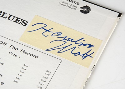 Lot 328 - Howlin' Wolf / Signature