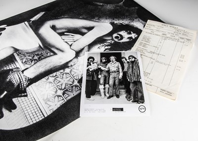 Lot 362 - Frank Zappa / Mothers of Invention Memorabilia