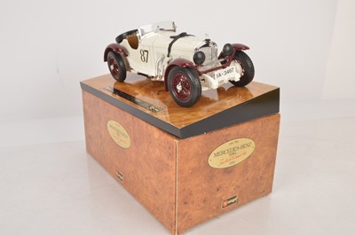 Lot 9 - Burago 1:18 Scale 1931 Mercedes SSKL Millie Miglia Rudolf Caracciola