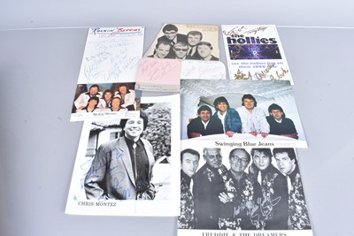 Lot 382 - Music Promo Photos / Signatures