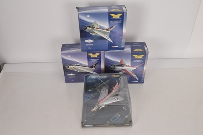 Lot 325 - Corgi Aviation Archive English Electric Lightning's (4)