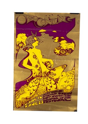 Lot 419 - UFO Coming / Osiris / Hapshash Poster