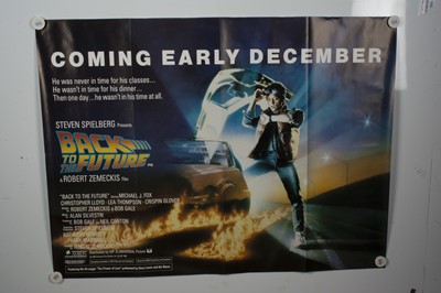 Lot 444 - Back To The Future (1985) UK Advance Quad Poster
