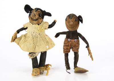 Lot 107 - A Dean's Rag Book Co Mickey and Minnie Mouse