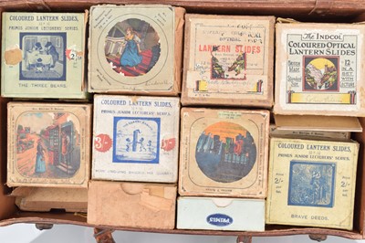 Lot 3 - A Tin & Brass Magic Lantern