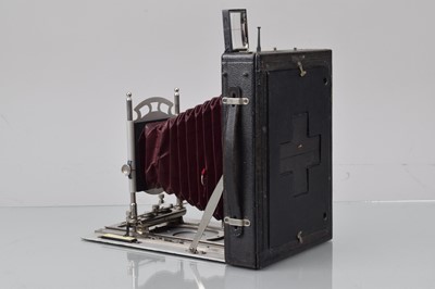 Lot 92 - An Ernemann Heag XII Model II 13 x 18 Camera