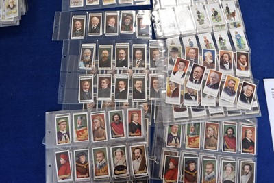Lot 176 - Famous Historical People Themed Cigarette Card Sets (21)