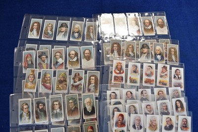 Lot 176 - Famous Historical People Themed Cigarette Card Sets (21)