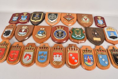 Lot 334 - A selection of Naval Plaques