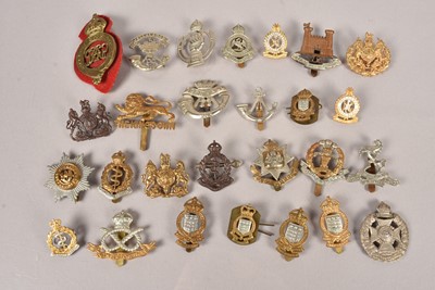 Lot 436 - A collection of British Cap badges
