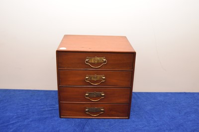 Lot 24 - An Art Deco period Stone's Polished Walnut Cabinet