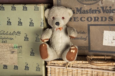 Lot 128 - A Chad Valley seated Cubby Teddy Bear late 1930s or 1940s