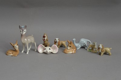 Lot 49 - Three Wade 'Lady and the Tramp' figures