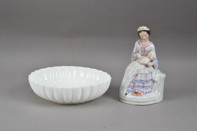 Lot 62 - A 19th century Staffordshire ceramic figural group