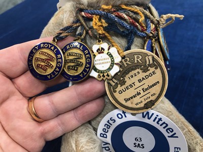 Lot 63 - ‘Pery’, a very rare Steevans Manufacturing Teddy Bear with button in ear, circa 1918